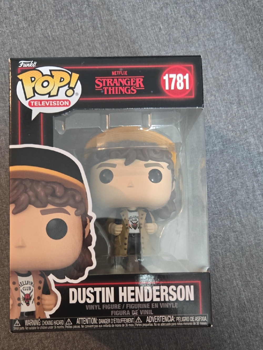 Funko Stranger Things Dustin Henderson Figure (black/red/blue)